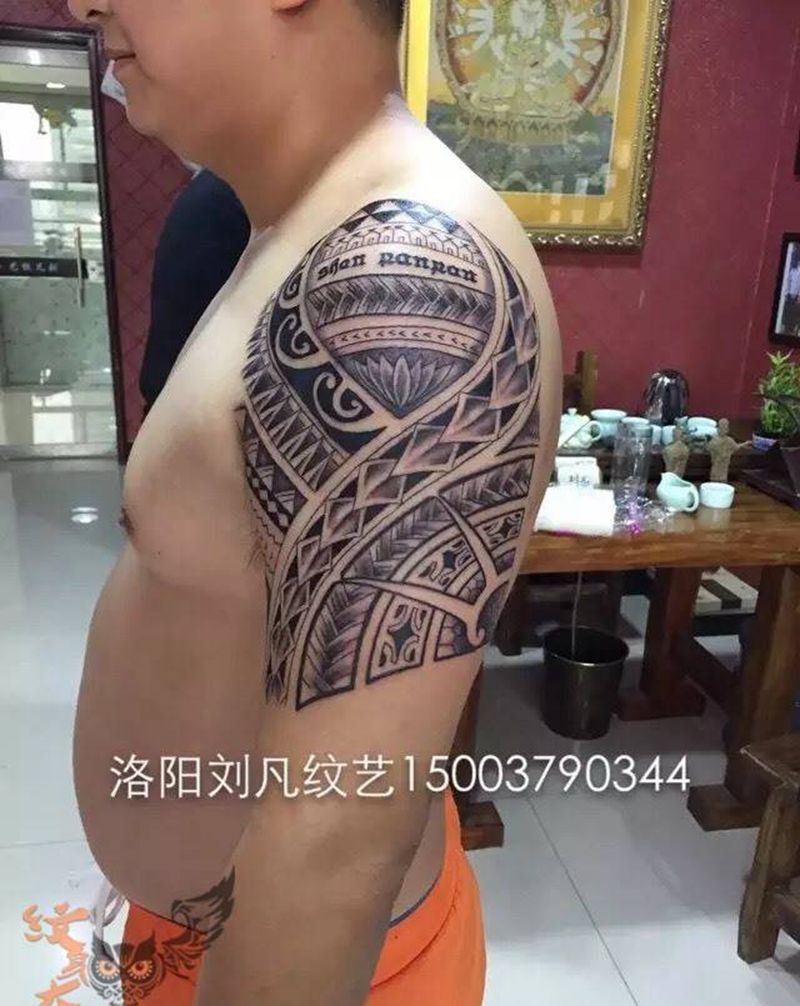 玛雅图腾纹身图片