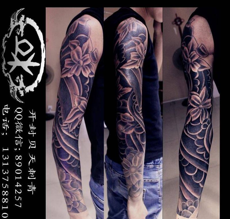 花臂纹身图片
