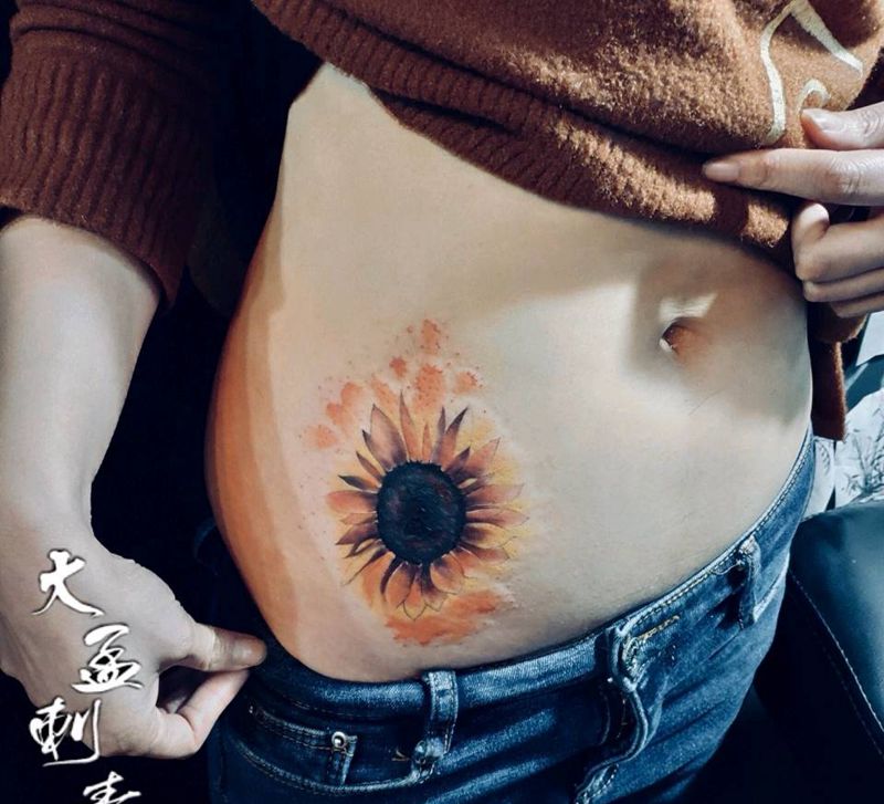 图腾遮盖,纹身图片