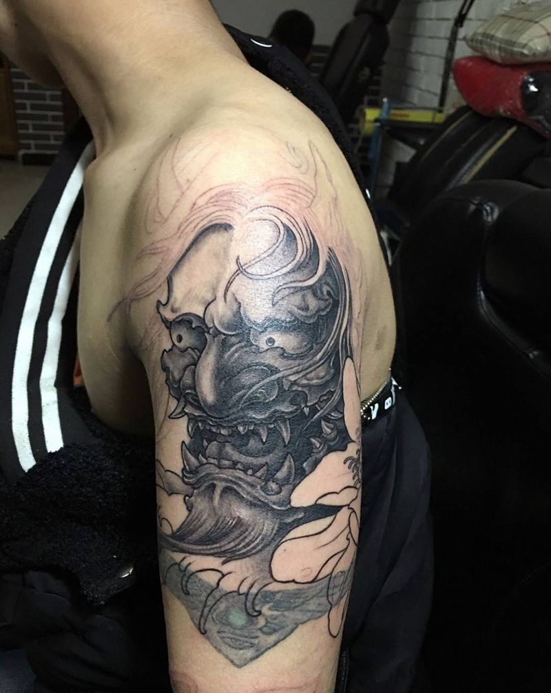 遮盖，般若未完成，下次继续纹身图片