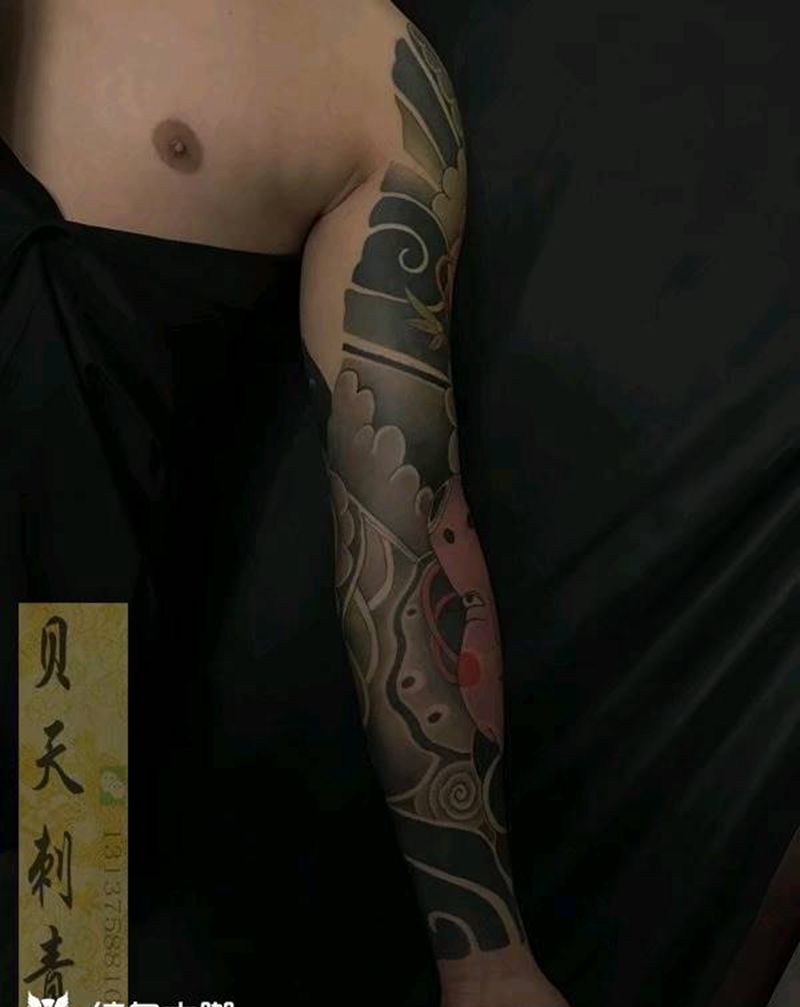 老传统纹身图片_老传统纹身图案