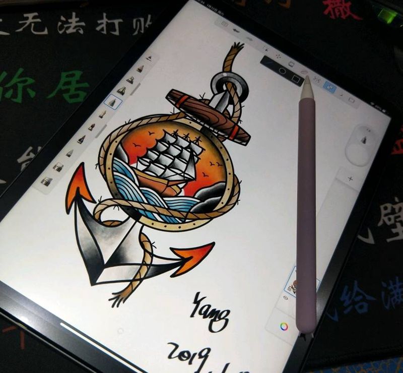 Newschool设计纹身图片_手臂腿部New SchoolOld School纹身图案