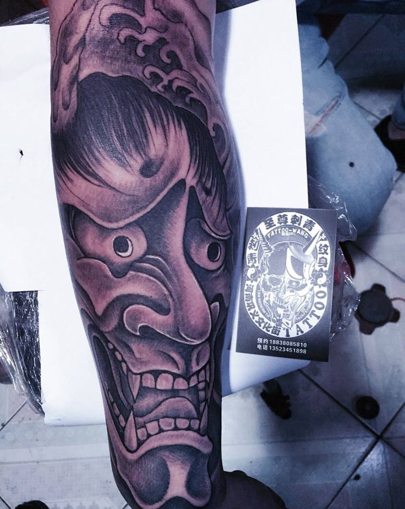 包小臂～经典大般若纹身图片