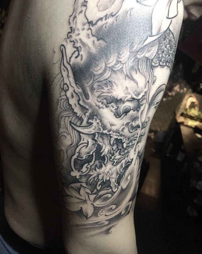 一念之间纹身图片