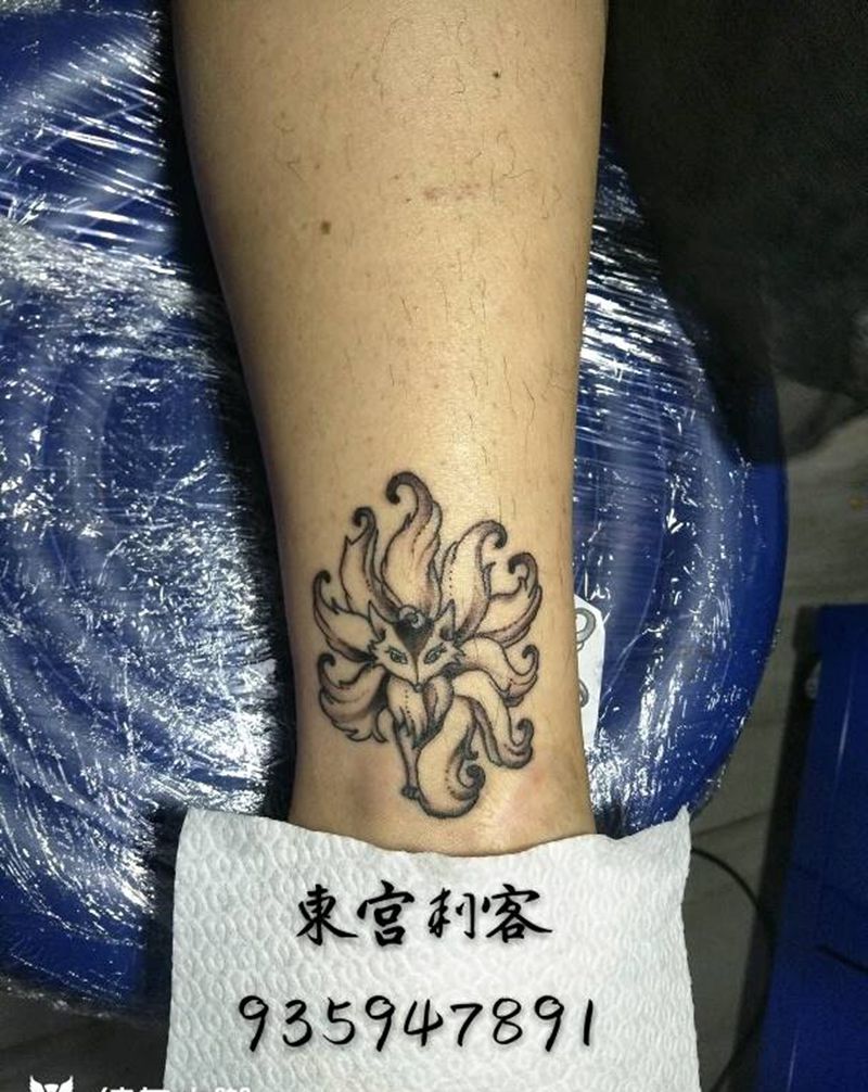 狐狸纹身图片