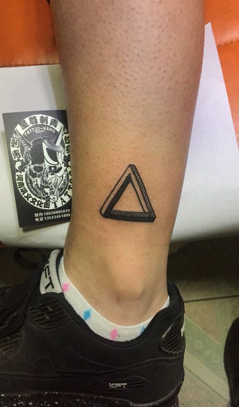 三维对立纹身图片