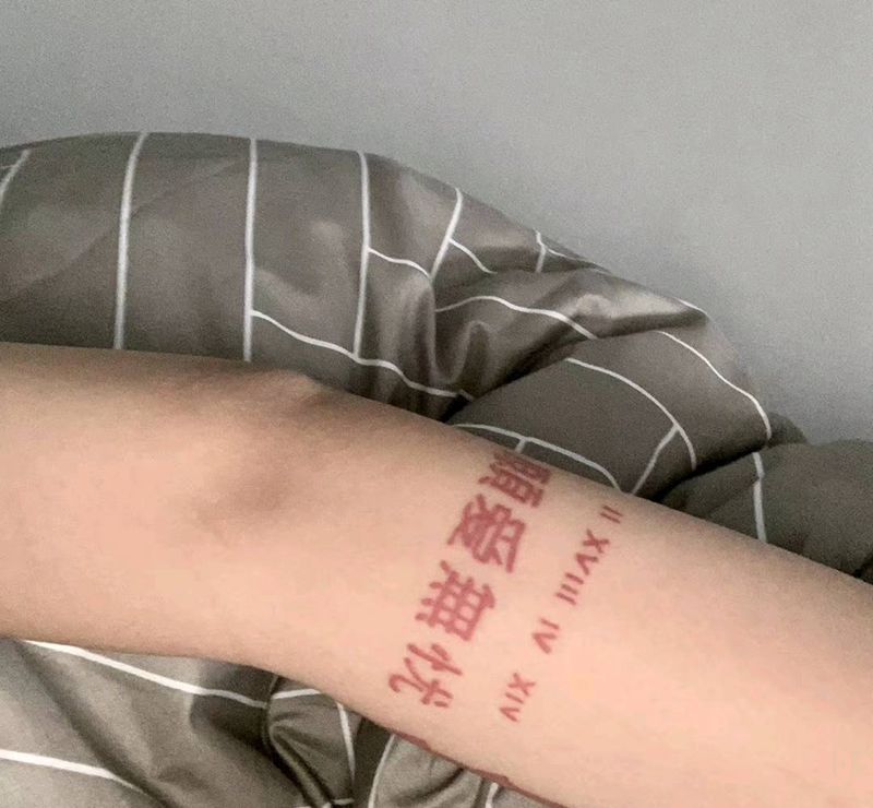 买家秀纹身图片