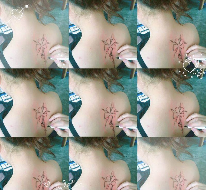 小水彩纹身图片