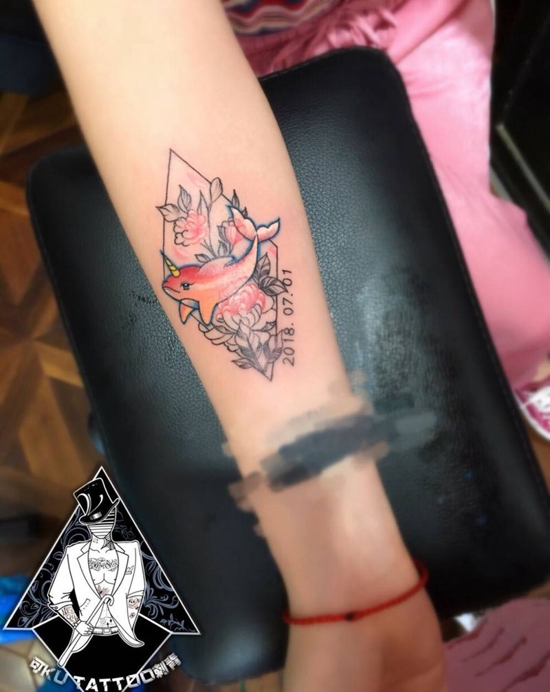 大鱼海棠纹身图片