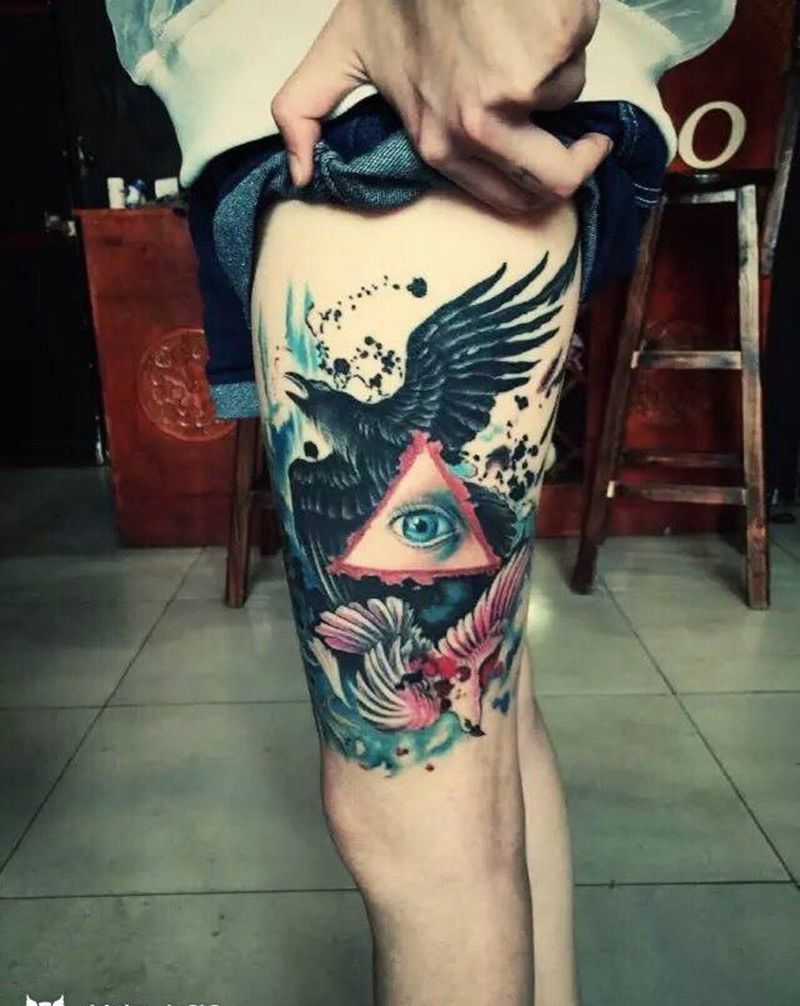 刺艺堂欧美作品纹身图片