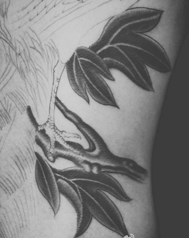 今天的作业 有缘再续~纹身图片