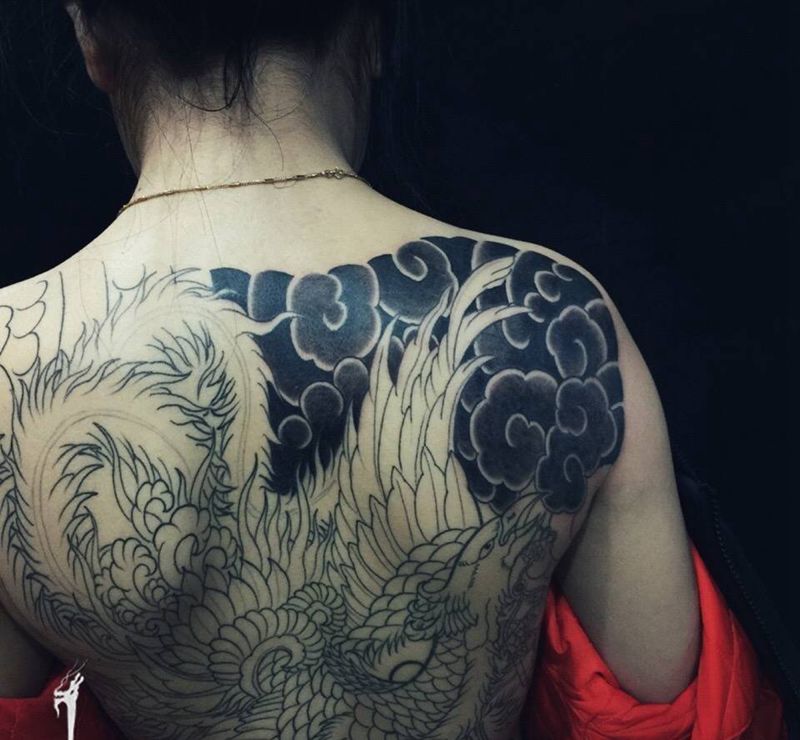 今日进度～纹身图片