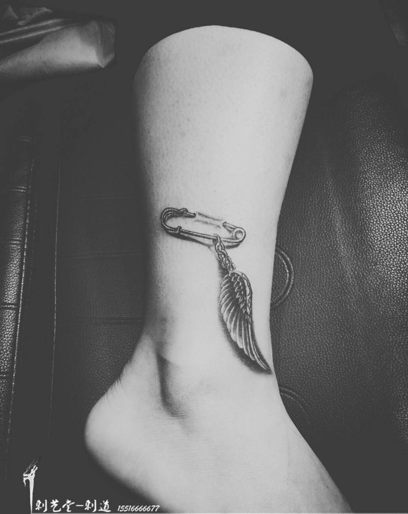 羽毛纹身图片