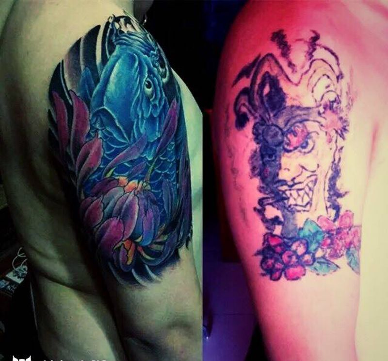 覆盖老纹身纹身图片