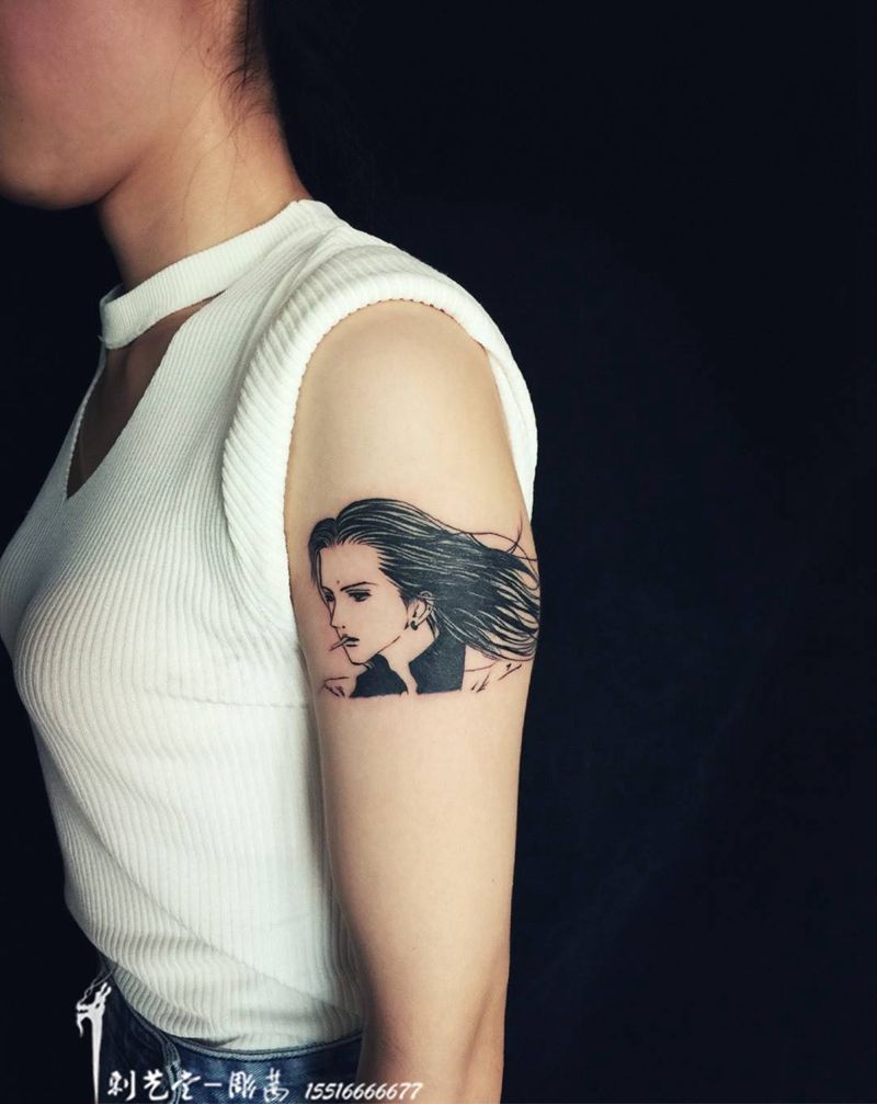 刺艺堂-彫茜昨日绘制～纹身图片