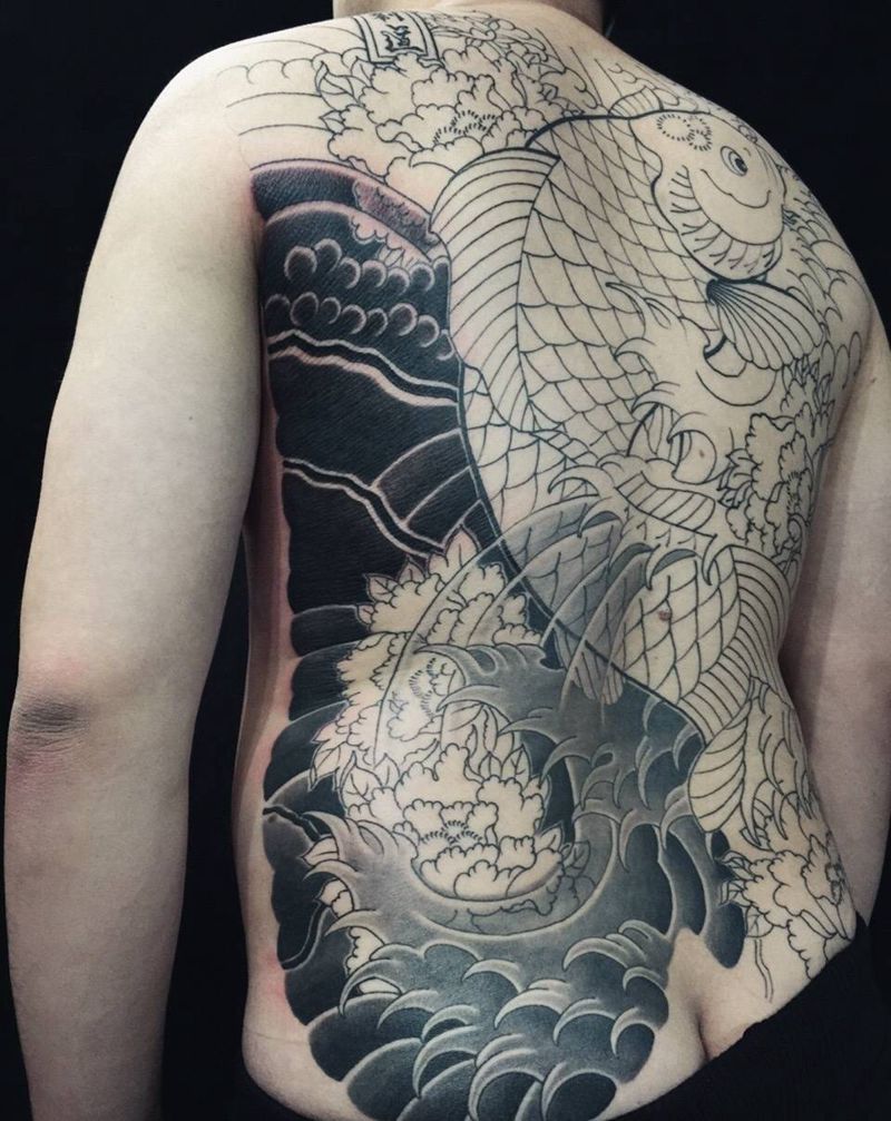 今日工作进度～纹身图片