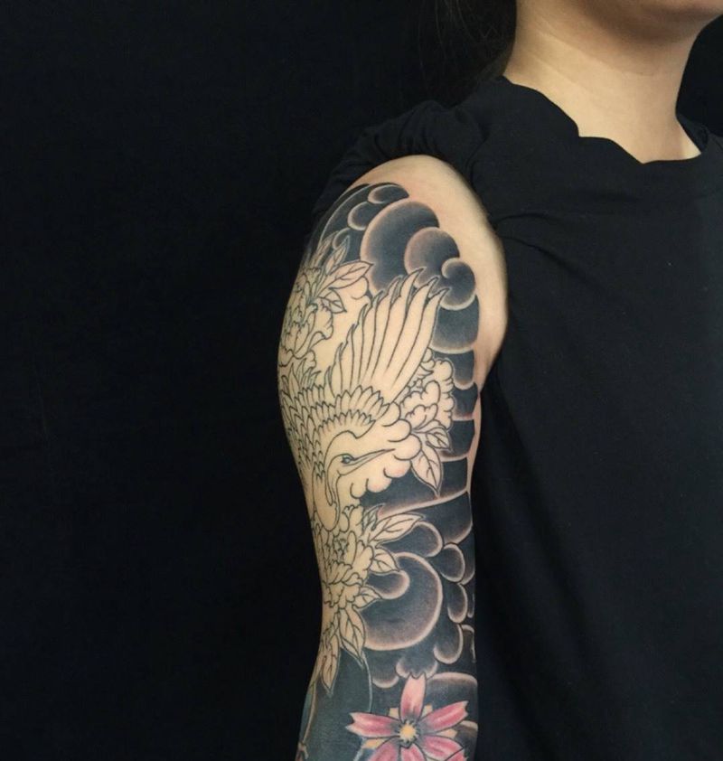 修接花臂～纹身图片