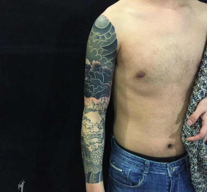 今日进度～纹身图片