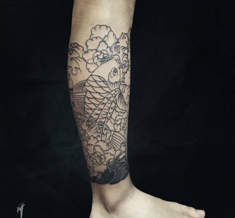 今日进度～纹身图片