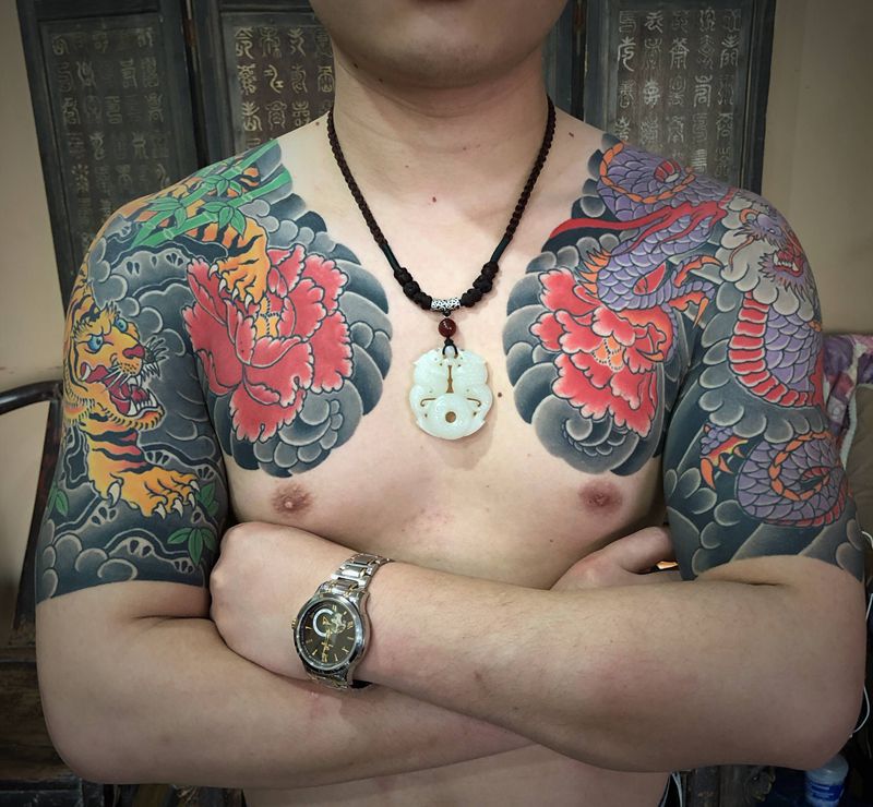 [月亮]～纹身图片_老传统纹身图案