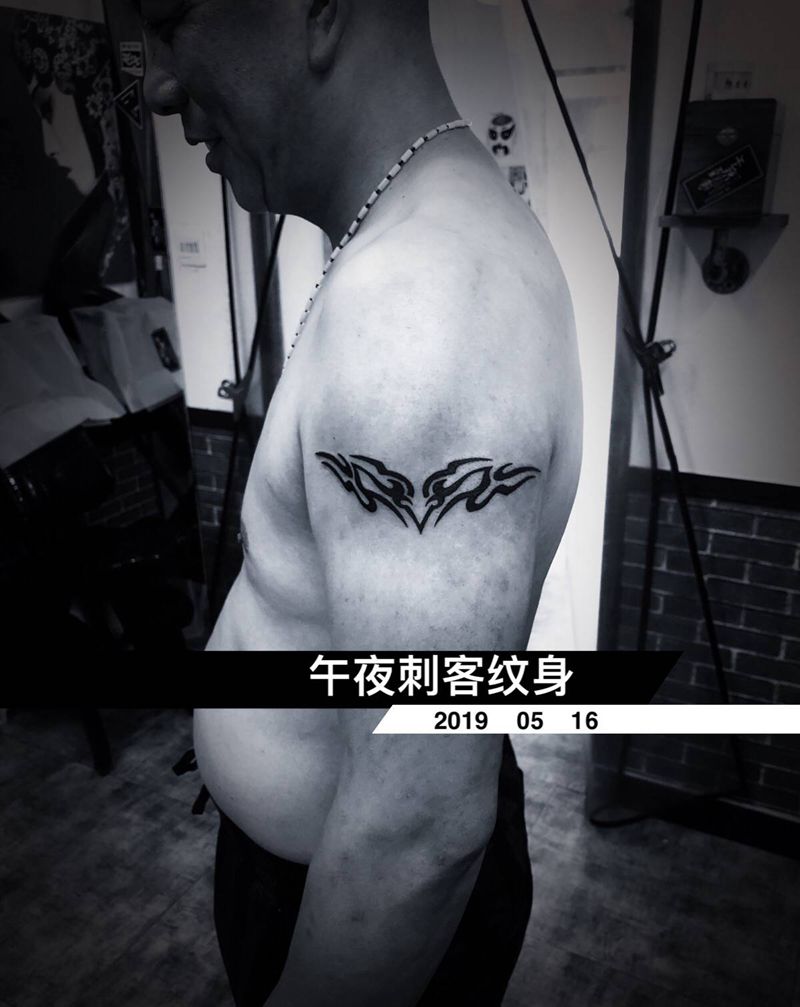 图腾纹身图片_小清新纹身图案