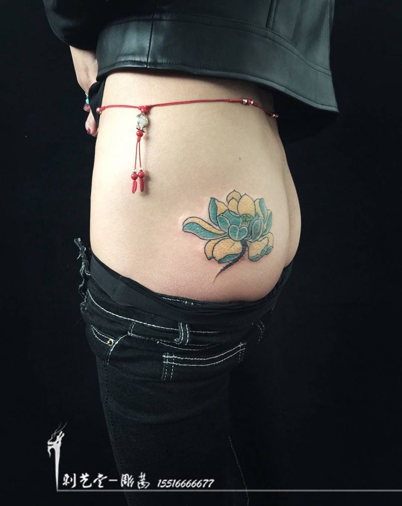 刺艺堂-彫茜疤痕覆盖作品纹身图片