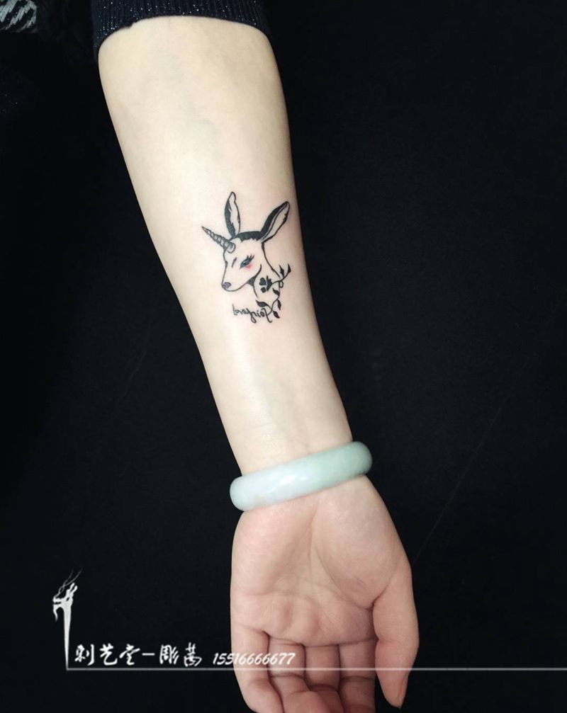 刺艺堂-彫茜小清新作品～纹身图片