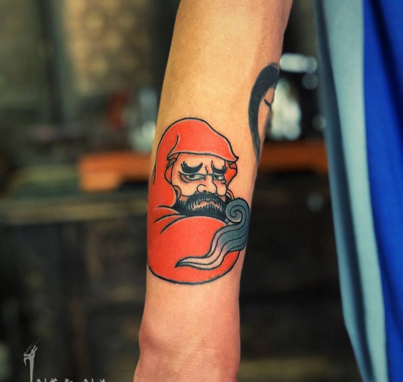 刺艺堂-刺道老师今日小刺纹身图片