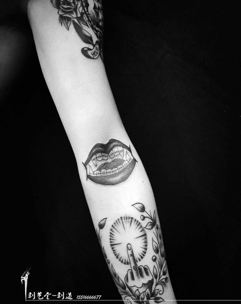 喜欢这个过程～[嘿哈]纹身图片