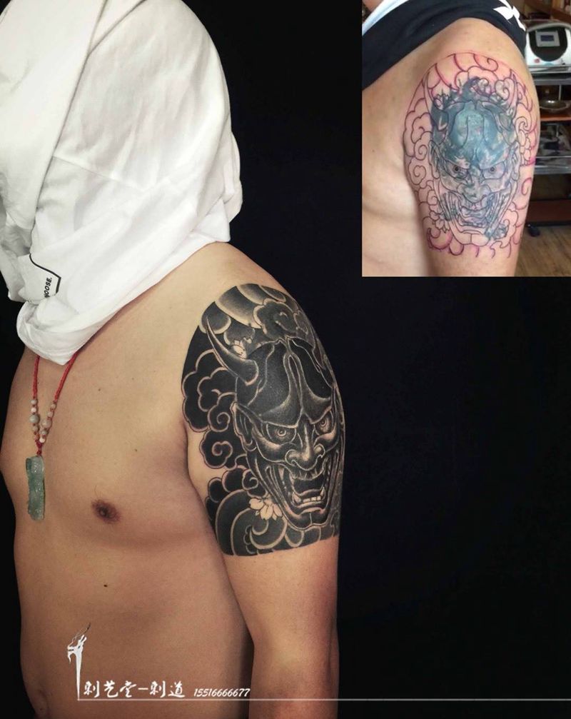 终极盖纹身图片