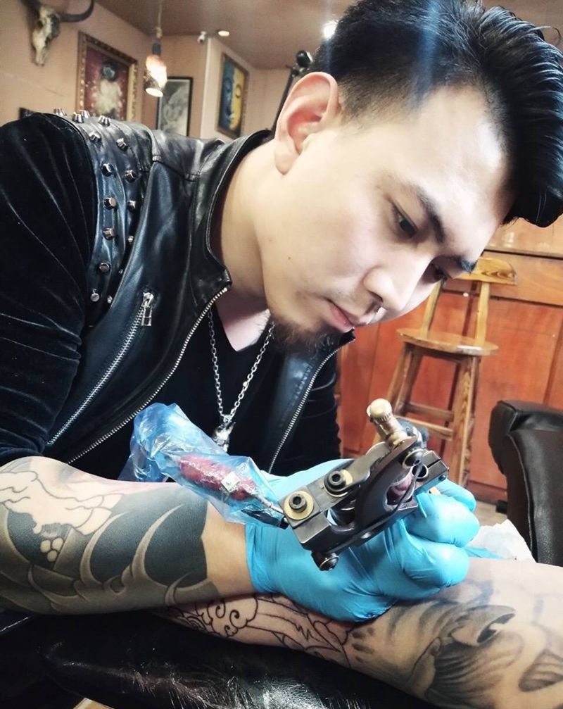 心平气静 才能雾稳线顺～ ​​​[嘿哈]纹身图片