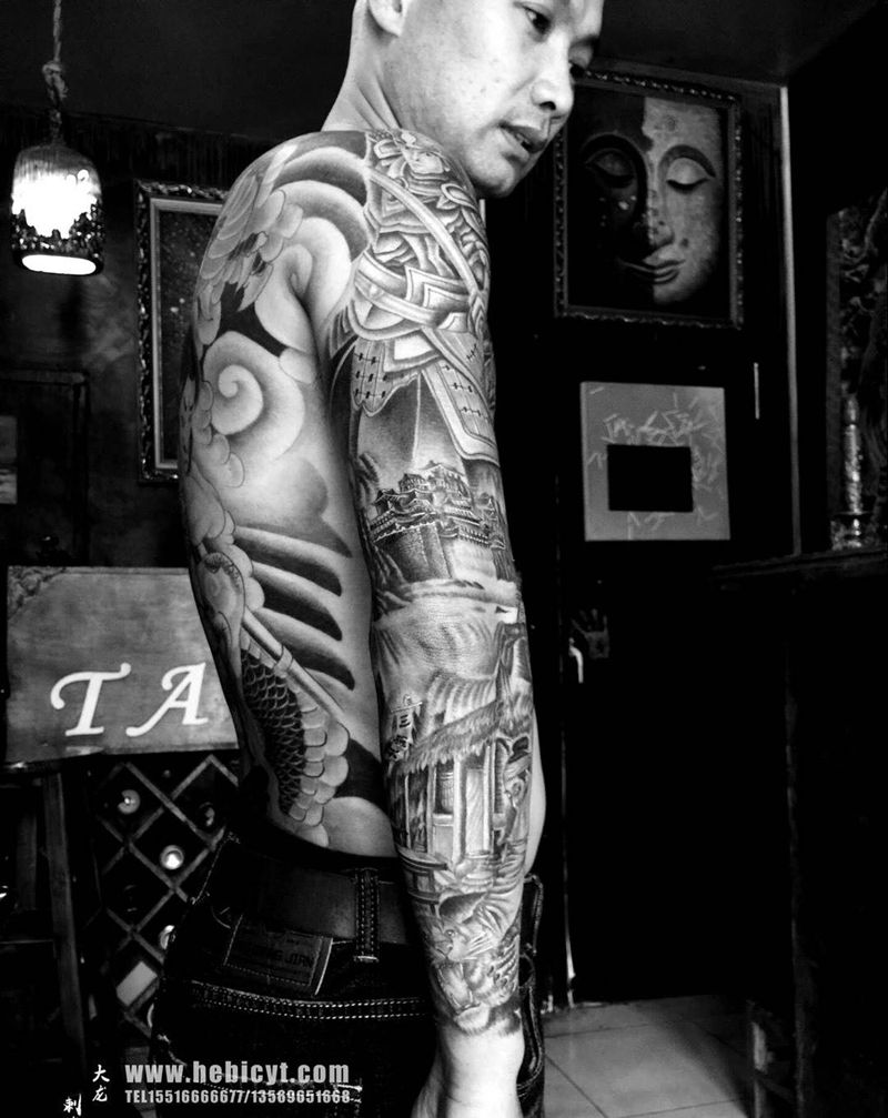 刺艺堂—刺道纹身图片