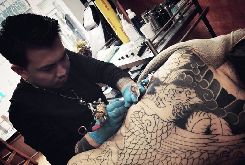 今日工事～纹身图片