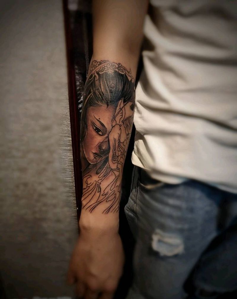 未完待续纹身图片_手臂纹身图案