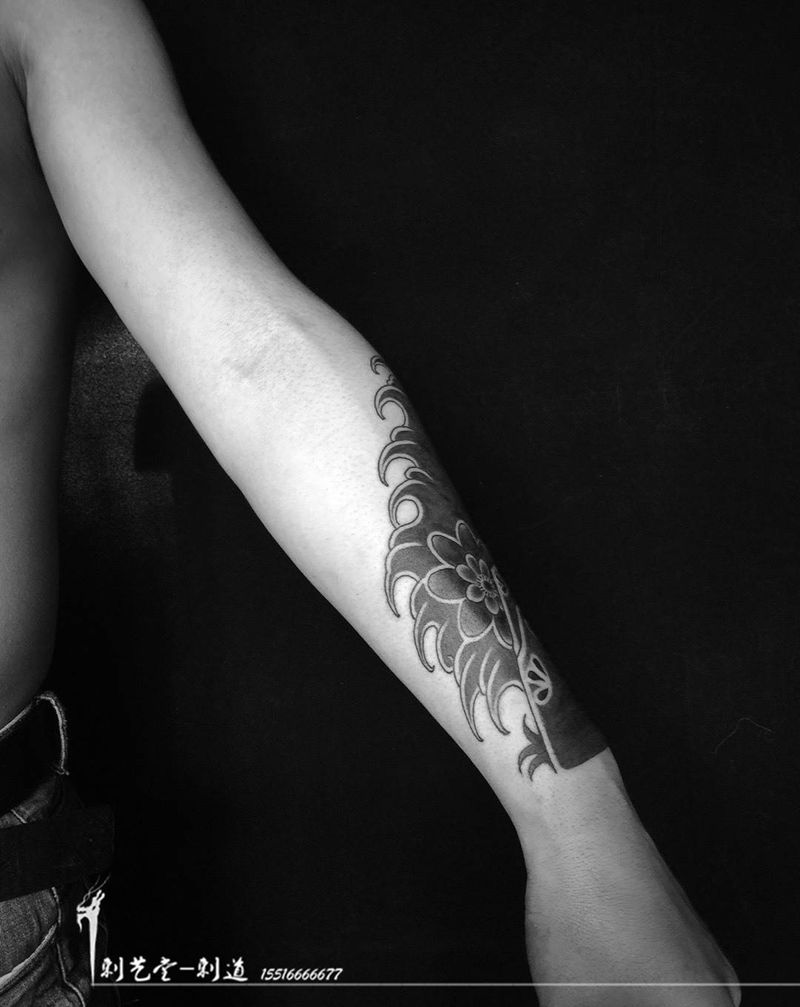 石 浪～纹身图片