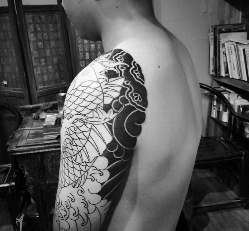 进度～纹身图片