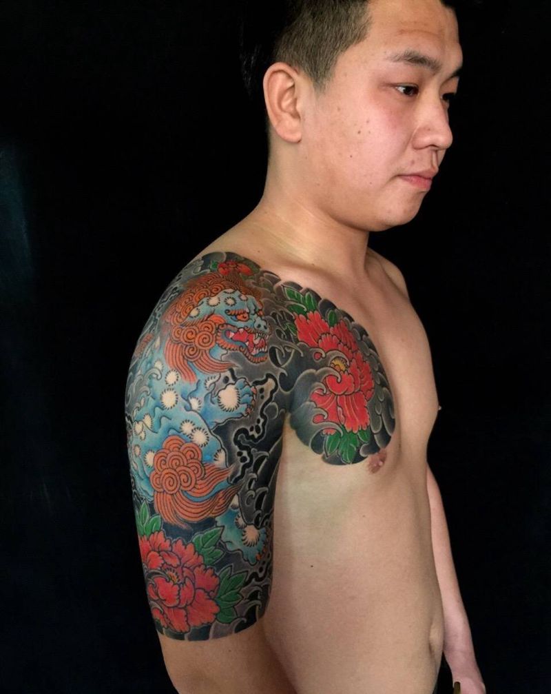 今儿初八 气温回升春暖花开 喜欢这个调调约我～纹身图片