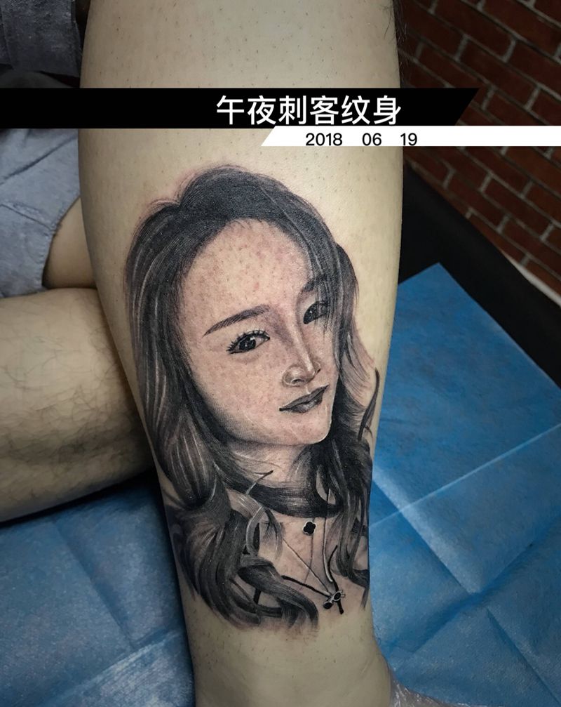 肖像纹身图片