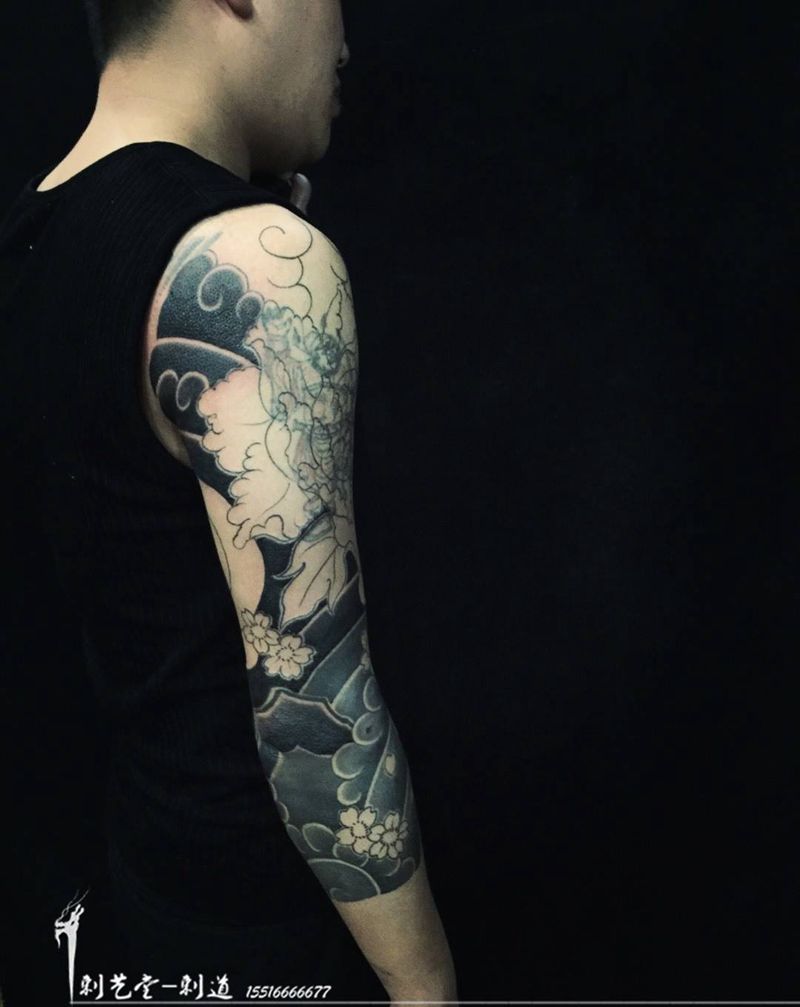 昨日工作进度～纹身图片