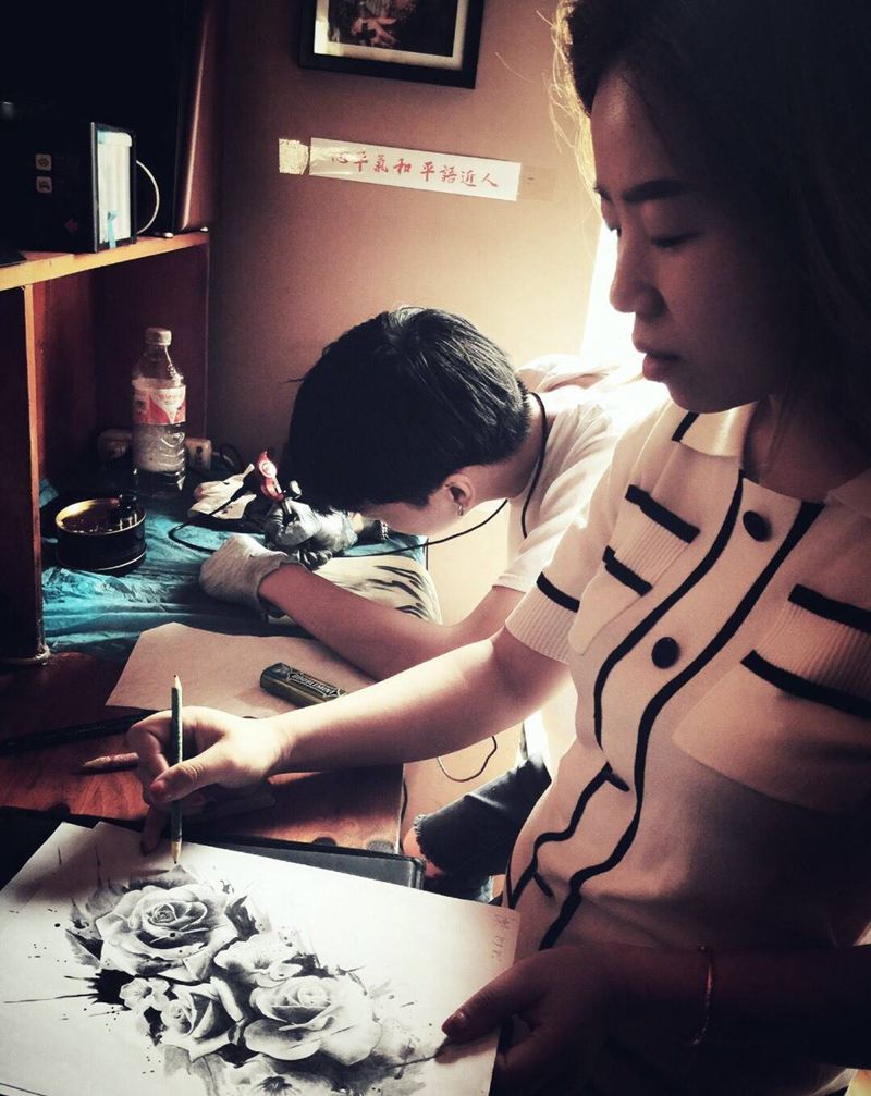 零基础学员 新的开始～⛽️纹身图片