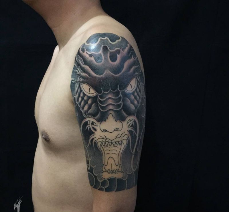 今日进度～纹身图片