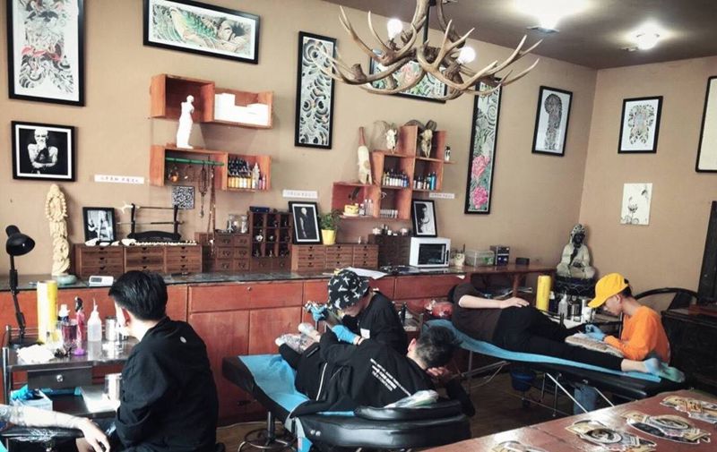 阵势还是可以的～[机智][嘿哈]⛽️纹身图片