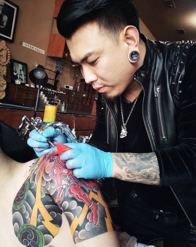 今日花絮～纹身图片