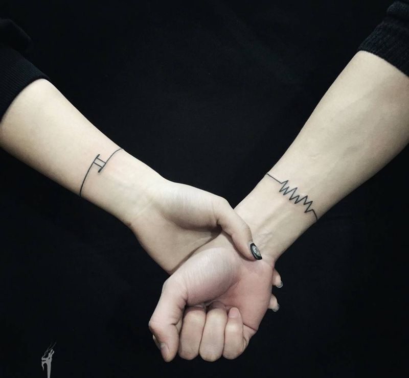 今日线条小刺～纹身图片