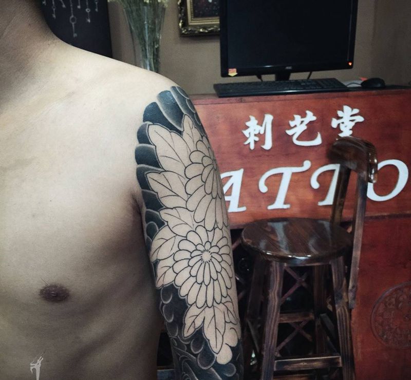 今日进度纹身图片