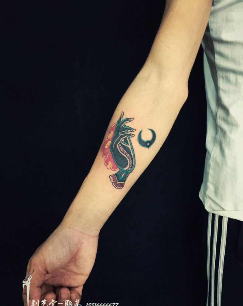 刺艺堂-彫茜作品纹身图片
