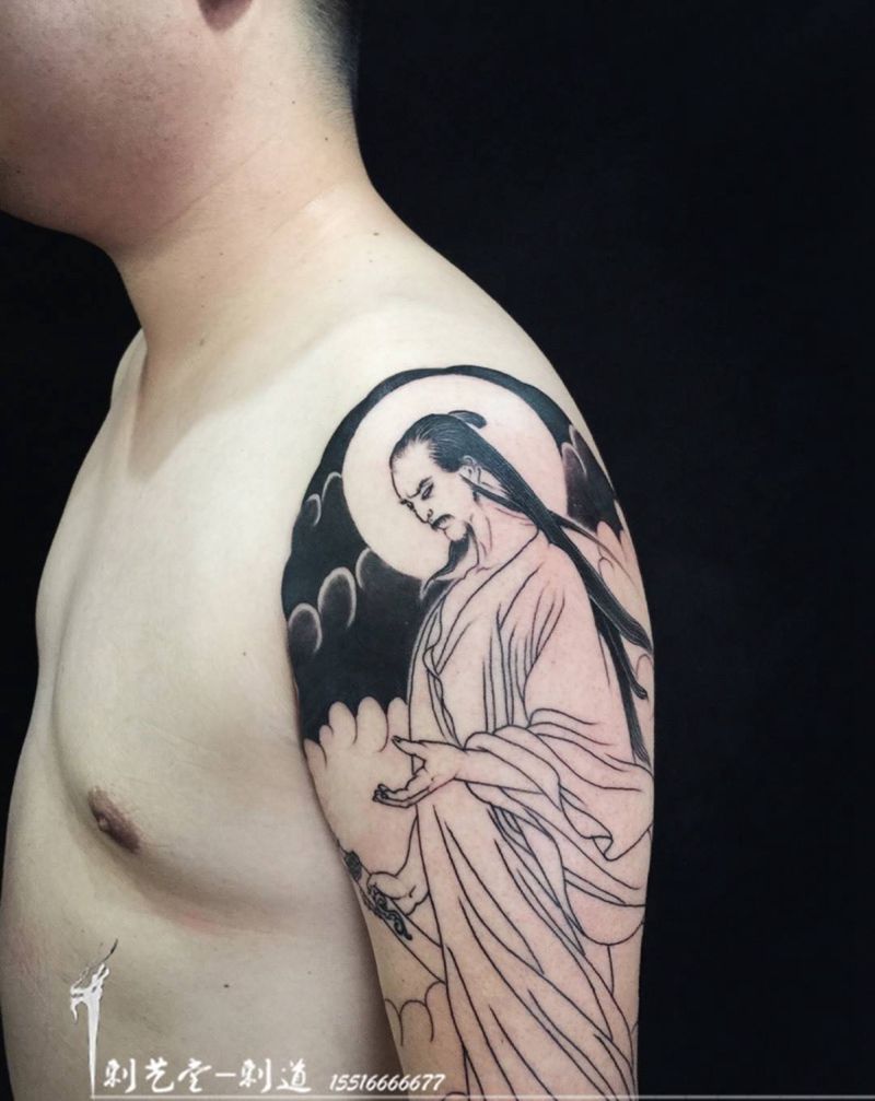 刺道荆棘行程慢 闹世浪险针乾坤～纹身图片