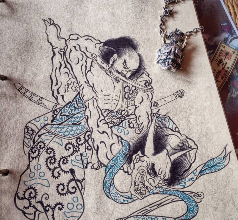 早课时间～[耶]纹身图片