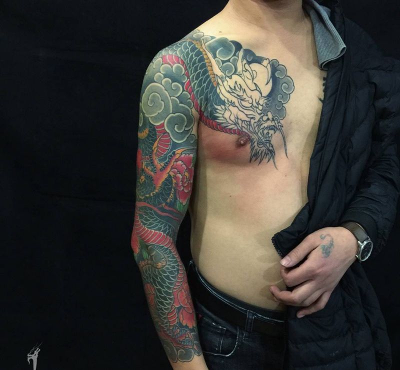 今日进度～纹身图片