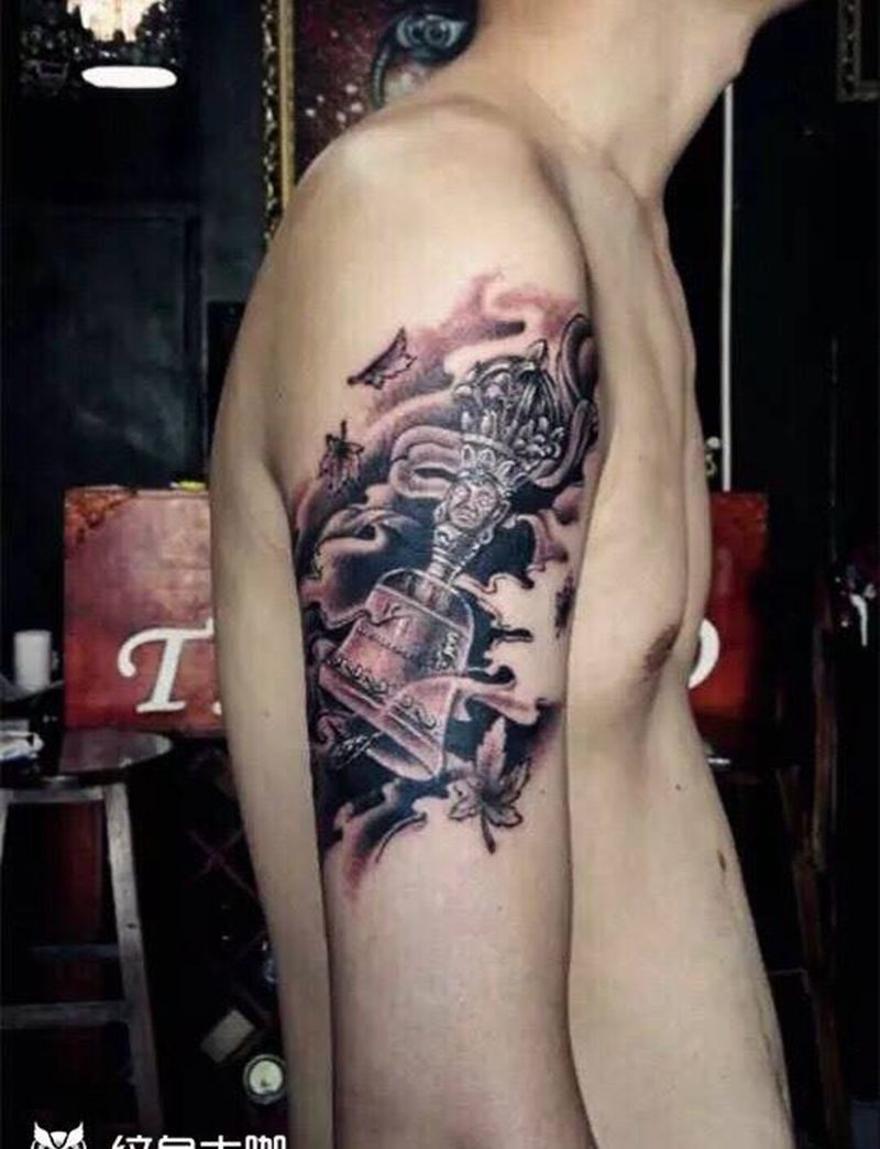 金刚铃纹身图片